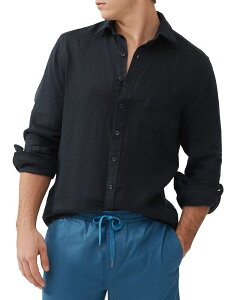 ���b�h�A���h�O�� �����Y �g�b�v�X �V���c ���l�� Rodd & Gunn Coromandelinen Shirt Midnight