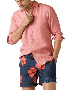 ���b�h�A���h�O�� �����Y �g�b�v�X �V���c ���l�� Rodd & Gunn Coromandelinen Shirt Redwood