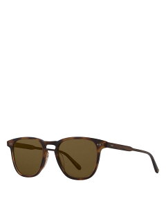�M�����b�g���C�g ���f�B�[�X �A�N�Z�T���[ �T���O���X�E�A�C�E�F�A GARRETT LEIGHT Brooksunglasses 47mm Spotted Brown Shell/Semi-Flat Pure Coffee Polar �u���E��