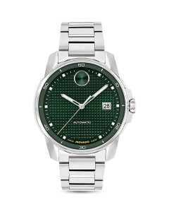 ���o�h ���f�B�[�X �A�N�Z�T���[ �r���v Movado Bold Verso Automatic Watch 41mm Green/Stainlessteel �O���[��