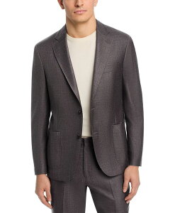 ���B���X �����Y �A�E�^�[ �W���P�b�g�E�u���]�� �E�[�� �V���N ���l�� Vince Wool Silk & Linen M lange Suit Jacket Light Brown �u���E��