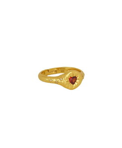 �I�b�g�}���n���Y ���f�B�[�X �A�N�Z�T���[ �����O Ottoman Hands Garnet Heart Ringold �S�[���h