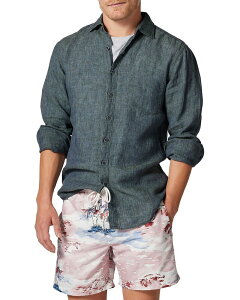 ���b�h�A���h�O�� �����Y �g�b�v�X �V���c ���l�� Rodd & Gunn Coromandelinen Shirt Ash �A�b�V��