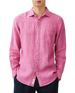 ���b�h�A���h�O�� �����Y �g�b�v�X �V���c ���l�� Rodd & Gunn Coromandelinen Shirt Flamingo