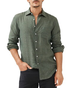 ���b�h�A���h�O�� �����Y �g�b�v�X �V���c ���l�� Rodd & Gunn Coromandelinen Shirt Forest �t�H���X�g