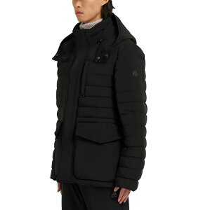 ���[�X�i�b�N�� �����Y �A�E�^�[ �W���P�b�g�E�u���]�� �_�E�� Moose Knuckles Greystone 3Q Down Jacket Black �u���b�N