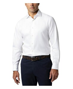 ���o�[�g �^���{�b�g �����Y �g�b�v�X �V���c Robertalbott Reynolds Double Twill Contemporary Fit Shirt White �z���C�g