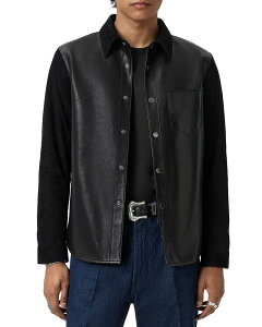 �W�����o���x�C�g�X �����Y �A�E�^�[ �W���P�b�g�E�u���]�� ���U�[ John Varvatos Delancey Leather Jacket Black �u���b�N