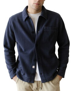 �}���[�� ���C���[ �����Y �g�b�v�X �V���c Marine Layer Cloud Nine Overshirt Mood Indigo �C���f�B�S
