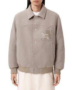 �I�[���Z�C���c �����Y �A�E�^�[ �W���P�b�g�E�u���]�� ALLSAINTS Royce Jacket Mousy Brown �u���E��