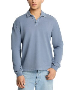 �A���b�N�X�N���[�� �����Y �g�b�v�X �|���V���c Alex Crane Caza Long Sleeve Polo Shirt Wave