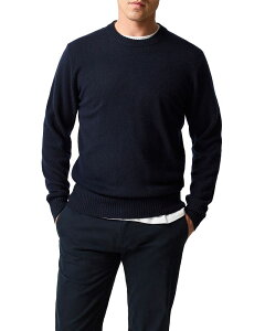 ���b�h�A���h�O�� �����Y �A�E�^�[ �j�b�g�E�Z�[�^�[ �N���[�l�b�N �E�[�� Rodd & Gunn Stewart Island Wool & Cashmere Crewneck Sweater Midnight