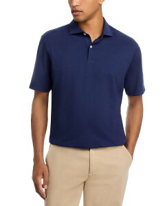 �s�[�^�[�E�~���[ �����Y �g�b�v�X �|���V���c �R�b�g�� Peter Millar Crown Crafted Albatross Cotton-Blend Pique Polo Navy �l�C�r�[