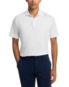 �s�[�^�[�E�~���[ �����Y �g�b�v�X �|���V���c �R�b�g�� Peter Millar Crown Crafted Albatross Cotton-Blend Pique Polo White �z���C�g