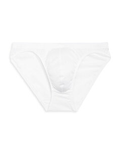 �n���� �����Y �A���_�[�E�F�A �u���[�t�p���c �~�j �R�b�g�� Hanro Cotton Sporty Mini Briefs White �z���C�g