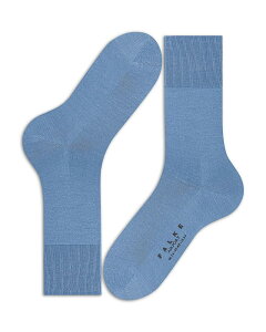 �t�@���P �����Y �A���_�[�E�F�A �C�� �E�[�� Falke Airport Wool Blend M lange Socks Cornflower