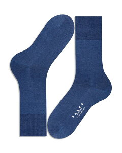 �t�@���P �����Y �A���_�[�E�F�A �C�� �E�[�� Falke Airport Wool Blend M lange Socks Royal Blue �u���[