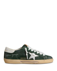 �S�[���f���O�[�X �����Y �V���[�Y �X�j�[�J�[ �X�G�[�h Golden Goose Unisex Super Star Foxing Suede Sneakers Grey Beige �O���[