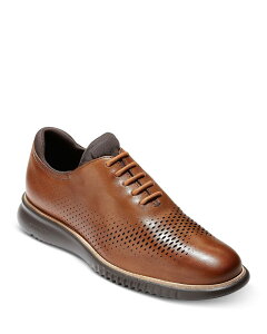 �R�[���n�[�� �����Y �V���[�Y �I�b�N�X�t�H�[�h �E�B���O�`�b�v Cole Haan Men's 2.ZER GRAND Laser Wingtip Oxford Shoes Britsh Tan �^��