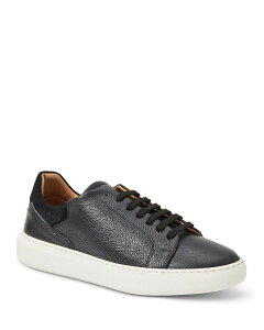 �u���[�m�}�O�� �����Y �V���[�Y �X�j�[�J�[ ���U�[ Bruno Magli Men'salvatore Leather Sneakers Black �u���b�N