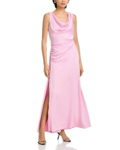 �V���J�C ���f�B�[�X �g�b�v�X �����s�[�X �T�e�� SIMKHAI Melaney Satin Gown Tulip