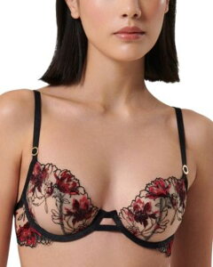 �u���[�x�� ���f�B�[�X �A���_�[�E�F�A �u���W���[ Bluebella Calista Underwire Bra Black/Cherry Lacquer/Virtual Pink/Sheer �u���b�N