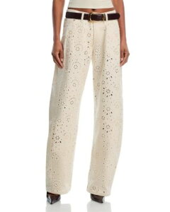 �X�e�B�[�u �}�f�� ���f�B�[�X �{�g���X �f�j���p���c �W�[���Y STEVE MADDEN Rori High Rise Barrel Jeans in Sea Mist Sea Mist