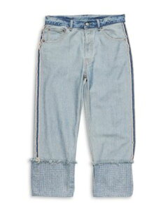 �A�N�l �X�g�D�f�B�I�Y ���f�B�[�X �{�g���X �f�j���p���c �W�[���Y Acne Studios Rhinestone Hem Straight Jeans in Mid Blue �u���[