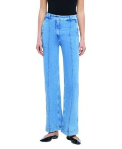 �A�i�U�[ �g�D�����[ ���f�B�[�X �{�g���X �J�W���A���p���c �f�j�� Another Tomorrow High Waistedenim Trouser in Light Blue Wash Light Blue �u���[