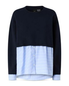 �s���R ���f�B�[�X �A�E�^�[ �j�b�g�E�Z�[�^�[ PINKO Lava Mixed Media Sweater Ee2
