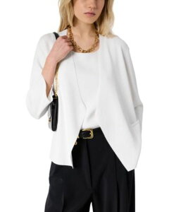 �W�F�����h�E�_���� ���f�B�[�X �A�E�^�[ �J�[�f�B�K�� Gerardarelynaya Edge To Edge Cardigan White �z���C�g