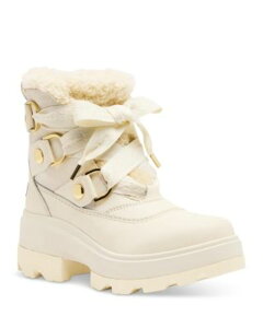 �\���� ���f�B�[�X �V���[�Y �u�[�c�E���C���u�[�c Sorel Women's ONAVE ALPINE Waterproof Boots Chalk/Sea Salt �`���[�N