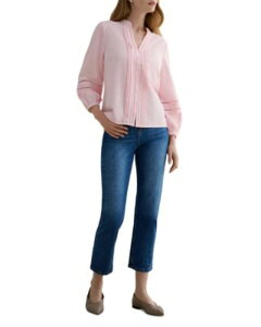 �z�b�u�X�����h�� ���f�B�[�X �g�b�v�X �V���c �u���E�X HOBBS LONDON Lucilla Blouse Blush Pink �s���N