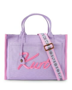 �J�[�g�W�F�C�K�[�����h�� ���f�B�[�X �o�b�O KURT GEIGER LONDON Large Canvas Tote Light Purple/Pastel Pink �s���N