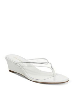 ���F���j�J �x�A�[�h ���f�B�[�X �V���[�Y �T���_�� Veronica Beard Women's Clea Wedge Sandals Clear/Coconut
