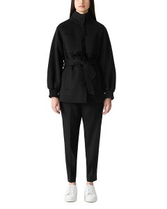 �}�b�J�[�W�� ���f�B�[�X �A�E�^�[ �R�[�g �E�[�� Mackage Shania Wool Coat Black �u���b�N