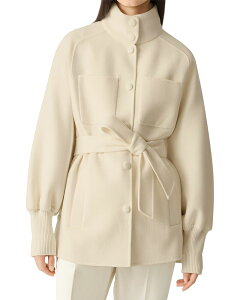 �}�b�J�[�W�� ���f�B�[�X �A�E�^�[ �R�[�g �E�[�� Mackage Shania Wool Coat Cream �N���[��