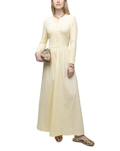 �|�C���g ���f�B�[�X �g�b�v�X �����s�[�X Point Mixed Media Dress Butter