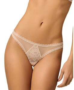 �L�L�f�����g�p�[�l�X ���f�B�[�X �A���_�[�E�F�A �p���c ���[�X KIKI DE MONTPARNASSE Dahlia Lace Thong Blush �u���b�V��