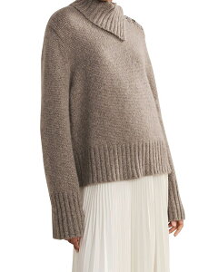 �W�F�j�[�P�C�� ���f�B�[�X �A�E�^�[ �j�b�g�E�Z�[�^�[ Jenni Kayne Jackie Cashmere Sweater Taupe �g�[�v