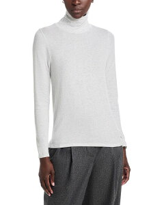 �G�C���[���t�B�b�V���[ ���f�B�[�X �g�b�v�X �V���c �^�[�g���l�b�N Eileen Fisher M lange Turtleneck Top Nimbus