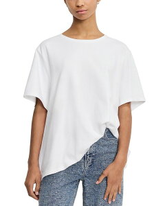 �O�b�h�A�����J�� ���f�B�[�X �g�b�v�X T�V���c Good American Oversized Tee White001
