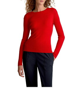 �G���G���E���t�[�� ���f�B�[�X �A�E�^�[ �j�b�g�E�Z�[�^�[ ���u M.M.LaFleur Beck Ribbed Merino Sweater Candy Apple