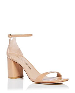 �X�`���A�[�g ���C�c�}�� ���f�B�[�X �V���[�Y �T���_�� Stuart Weitzman Women's Nudist Block 75 Sandals Adobe Patent