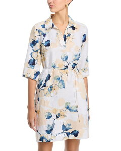 �g�b�~�[�o�n�} ���f�B�[�X �g�b�v�X �����s�[�X Tommy Bahama Beleza Blossom Three Quarter Sleeve Shift Dress White �z���C�g