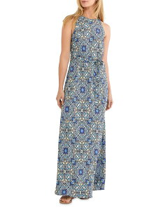 �j�b�N�v���X�]�[�C ���f�B�[�X �g�b�v�X �����s�[�X NIC+ZOE Filagree Tile Becca Dress Blue Multi �u���[