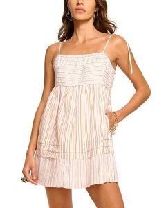 ���C�~�[ �u���b�N ���f�B�[�X �g�b�v�X �����s�[�X �~�j Ramy Brook Lacie Mini Dressunset Orange / Stripe Combo �I�����W