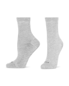 �q���[ ���f�B�[�X �A���_�[�E�F�A �C�� �V�A�[ �V���N HUE Silk Blend Sheerib Socks Light Heather Grey �O���[