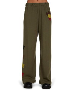 ���[�������V ���f�B�[�X �{�g���X �J�W���A���p���c LAUREN MOSHI Yvette Cowboy Happyface Jogger Military