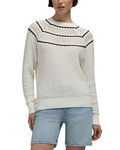 �n���^�[ ���f�B�[�X �A�E�^�[ �j�b�g�E�Z�[�^�[ Hunter Pointelle Knit Sweater Snow- White �z���C�g